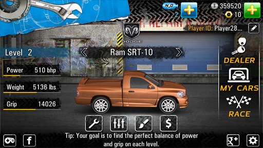 Drag Racing 4x4 v1.0.18 Мод (много денег)