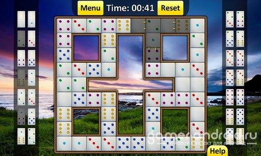 Domino-Solitaire