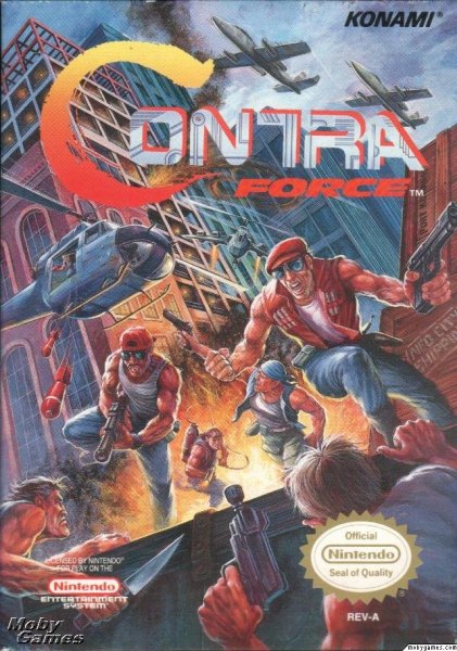 Contra Force - Contra Force Level 2 Metal Cover