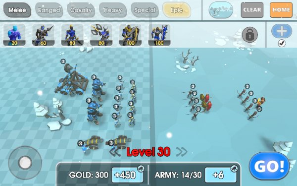 Epic Battle Simulator 2 v1.2.30 [Мод много денег]