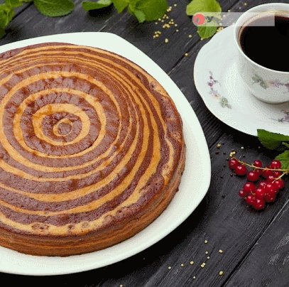 Тортик Зебра
