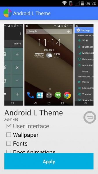 Android L Theme 1.0