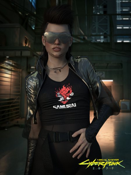 Abigail sunrise in night city by milo13200 di4xv6c-fullvie