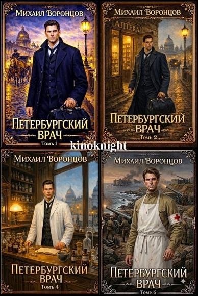 Петербургский врач [8 книг] (2026) FB2