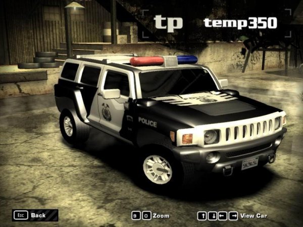 Hummer H3 Police