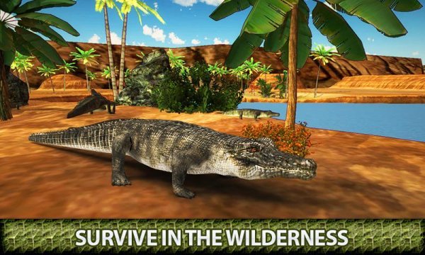 Crocodile 3D Forest Simulator v1.0