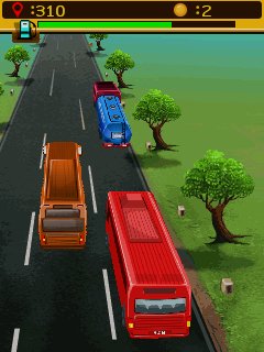 Red Bus Express 3D-240x400 Touch