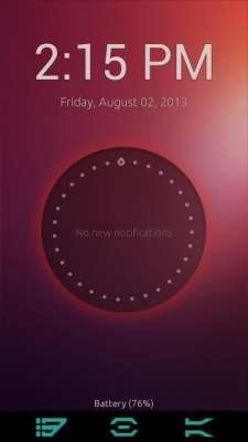 Ubuntu Touch lockscreen v2.2.2.1