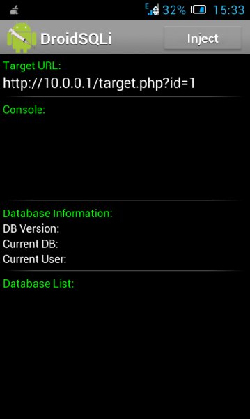 DroidSQLi