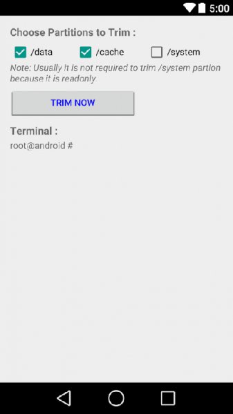 Trimmer (fstrim) v1.34 Rus by DenSE