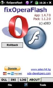 fixOperaFlash Версия 1.5.0.0