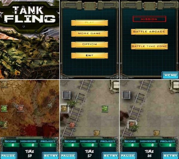 Tank Fling 240x320