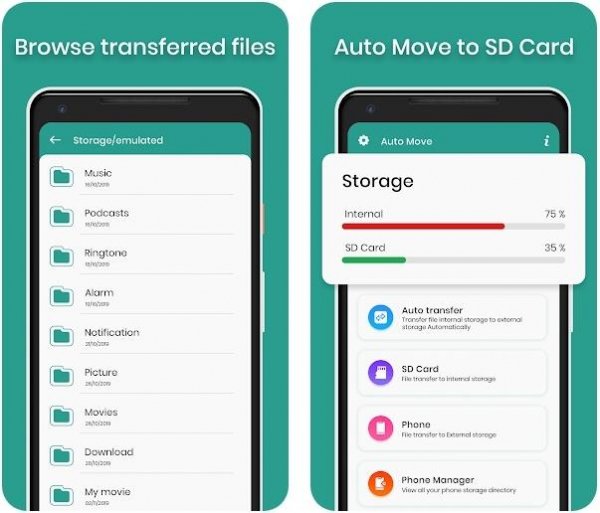 Автоматический переход на SD-карту 1.5.2 Mod:Premium