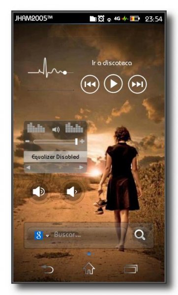 Skin Music Widget by Sr X