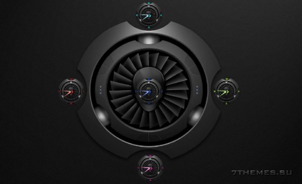 Alien combo clock