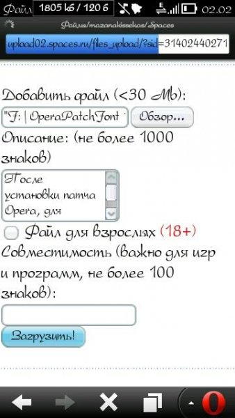 OperaPatchFont 12.00