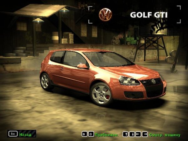 Стандартный VW Golf GTI