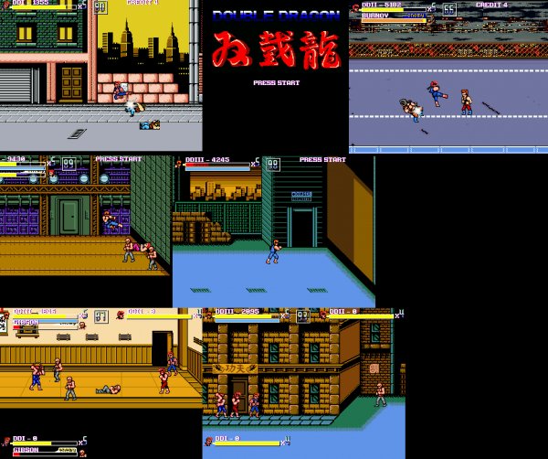 Double Dragon NES Beta 02