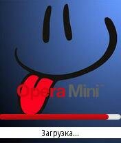 Funny Smile splash Opera Mini by Storm
