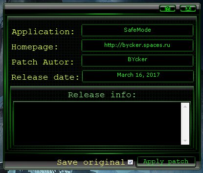 Safe Mode
