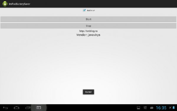ImPadBatterySaver