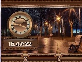 В парке Двойные 320х240 Флэш 2.1