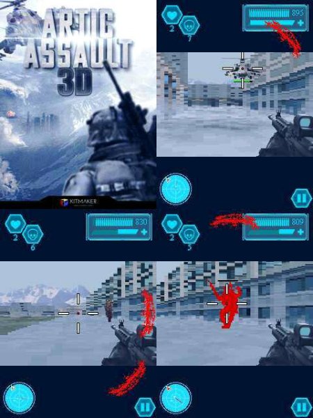Artic Assault 3D 320x240 E71 rus