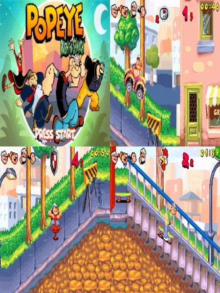 Popeye-Rush for Spinach GBA