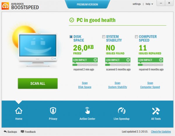 AusLogics BoostSpeed Premium 7.8.1.0