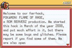 Pokemon - Flame Of Rage
