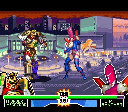Mighty Morphin Power Rangers - The Fight