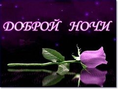 Доброй ночи