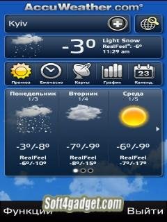 AccuWeather widget v.1.1.608