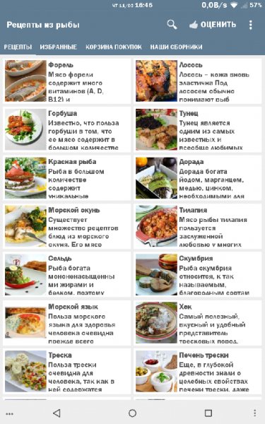Рецепты из рыбы 1.2.9