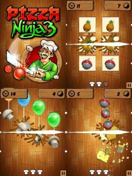 Pizza Ninja-3 SE 176x220 k750