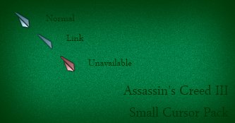 CURSOR ASSASINS CREED I I I RED