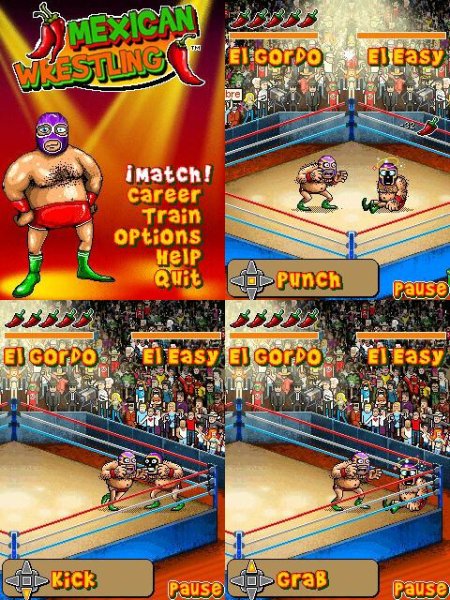 Mexican Wrestling 128x160