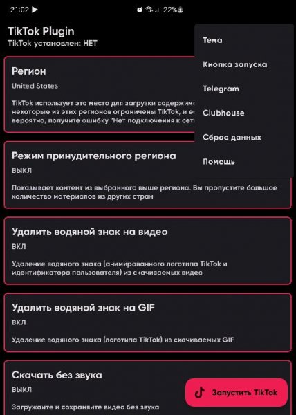 TikTok Plugin v.2.4.4 MODniy style