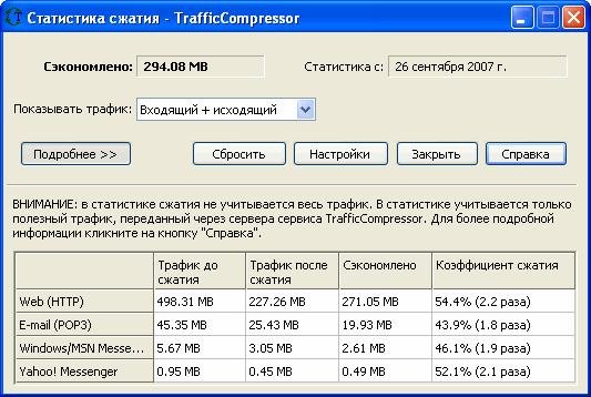 TrafficCompressor