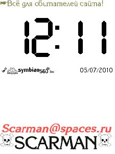 Large Time Screensaver v1.02.2