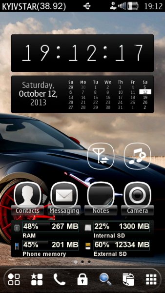 Dark Series Widget by DarkGreed