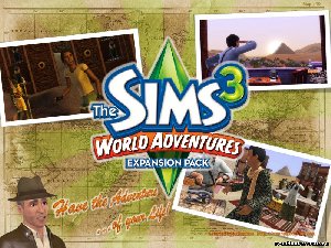 The Sims 3 World Adventures 240x320