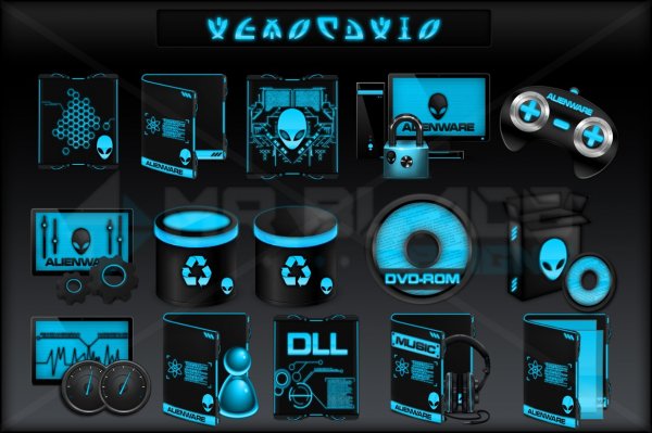 Alienware Icon Pack 7TSP