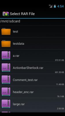 SimpleUnRAR v2.4.2(16)