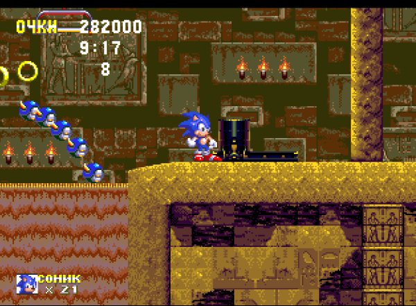 Sonic &amp; Knuckles (rus) (T-new)