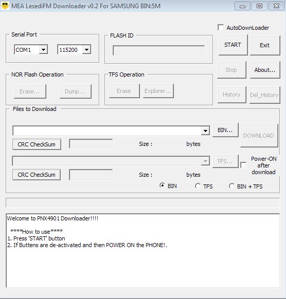 MEA LesediFM Downloader v0.2 For Samsung BIN 5
