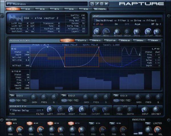 Cakewalk - Rapture v1.22 x86x64 (VSTi DX