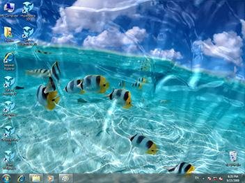 WateryDesktop3D screensaver setup