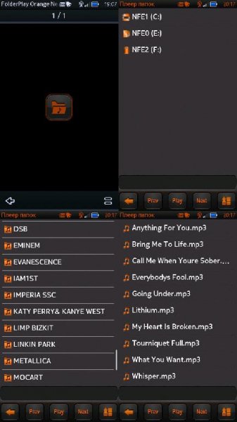 Folder Play Orange Neon By Aks79