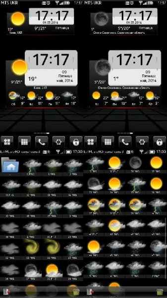 Mod Icons Weather WeatherClock v.3 By Vitan04